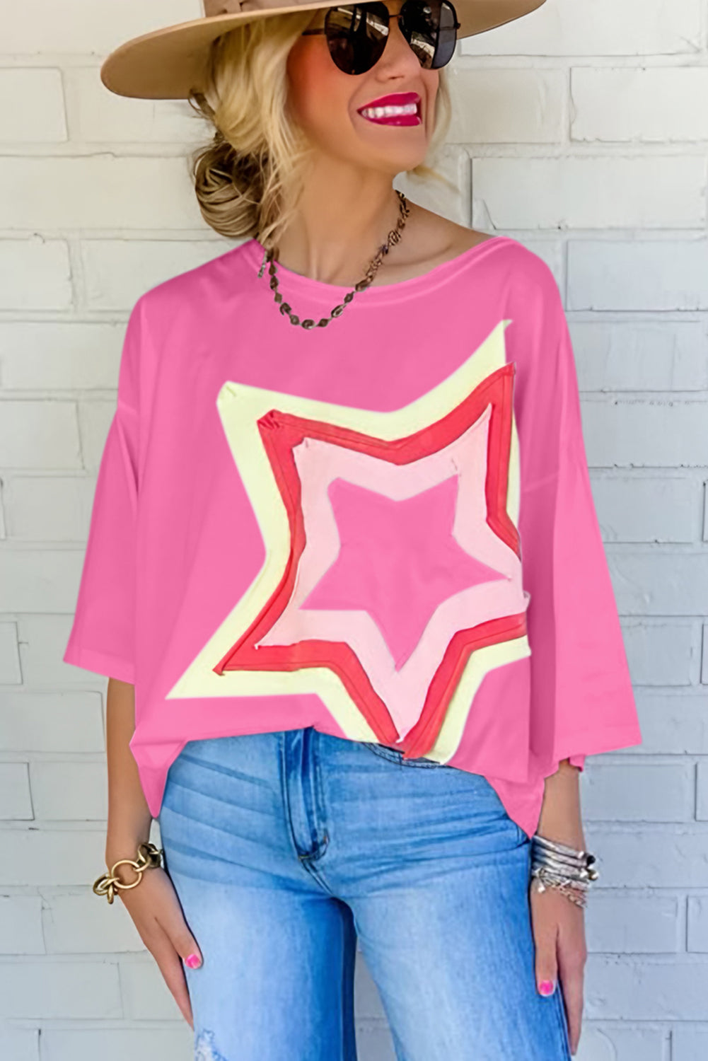 SEEING STARS OVERSIZED TEE