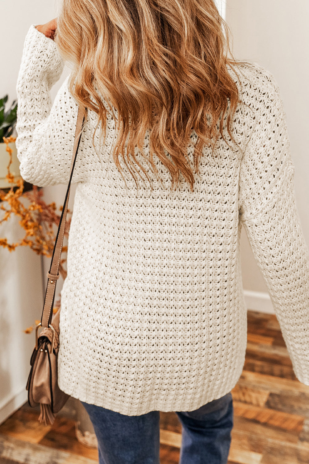 OPEN KNIT SWEATER