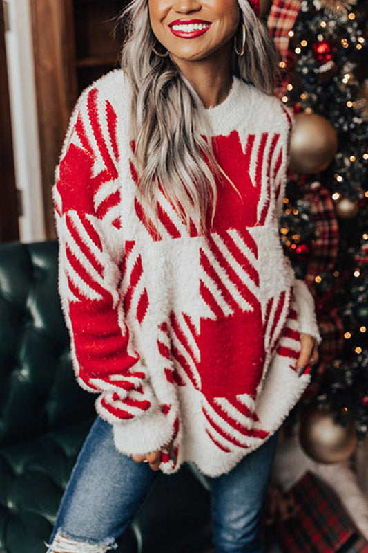 CANDY CANE DREAM SWEATER