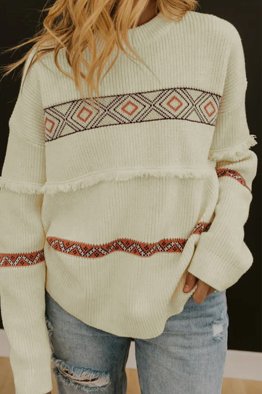 FRINGE FUNK SWEATER