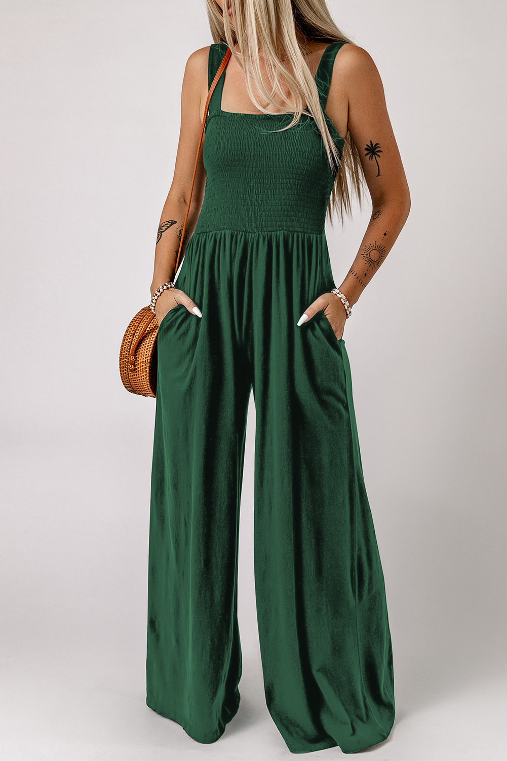 EMERALD WIDE LEG JUMSUIT