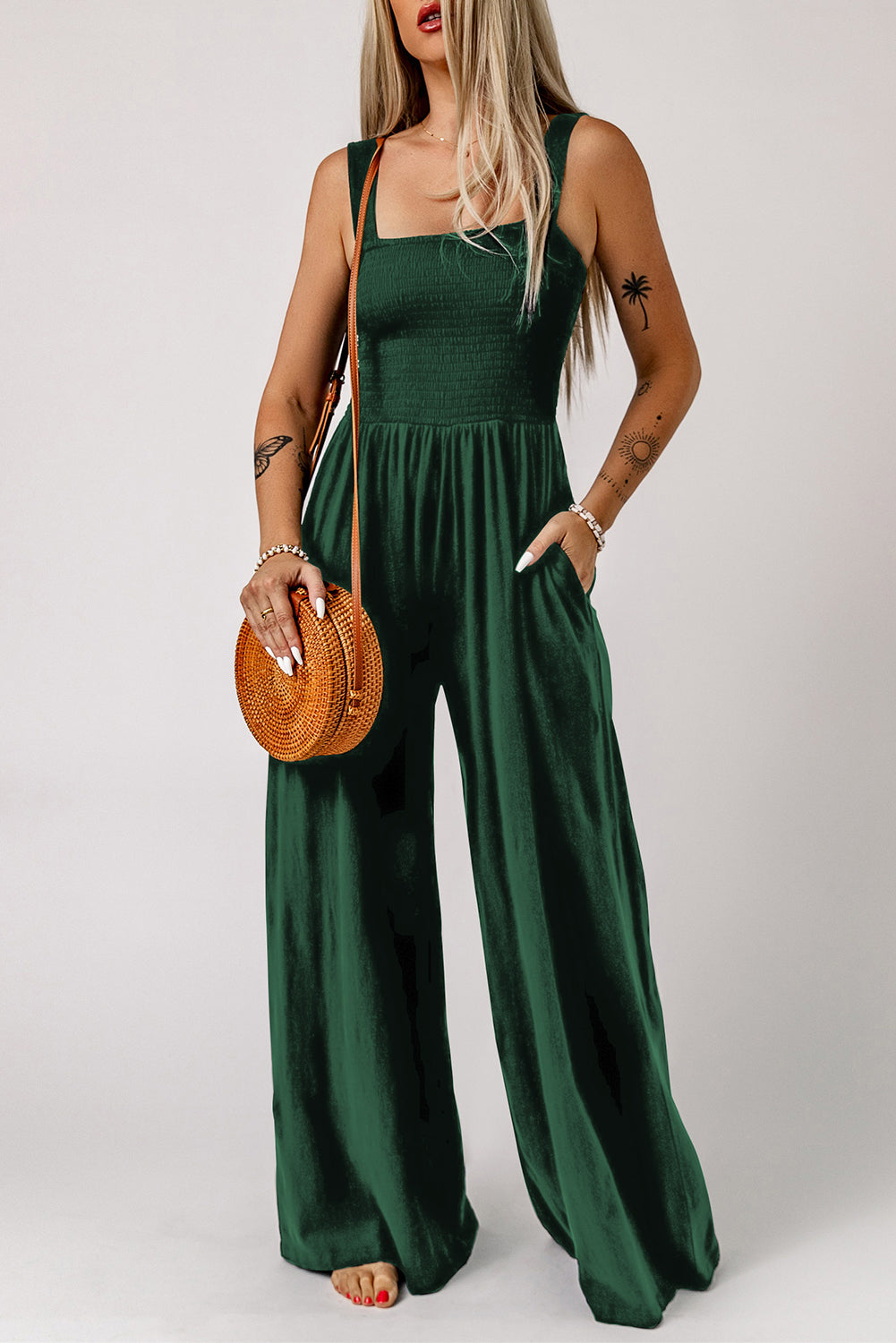 EMERALD WIDE LEG JUMSUIT